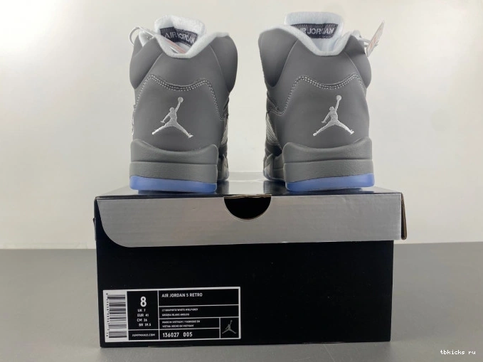 Cheap TB Retro Grey Wolf Air 136027-005 5 Jordan 0702